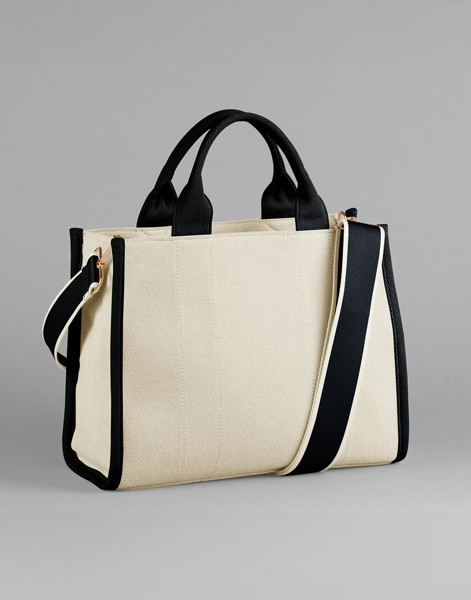 Puerto Medium Tote - Natural / Black / ONE SIZE