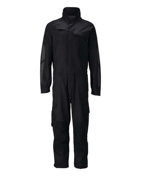 Boilersuit with kneepad pockets - MASCOT® - Black / 2XL