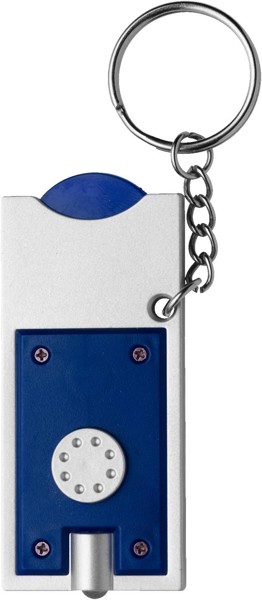 Porte-clés Madeleine | LED | Jeton - bleu