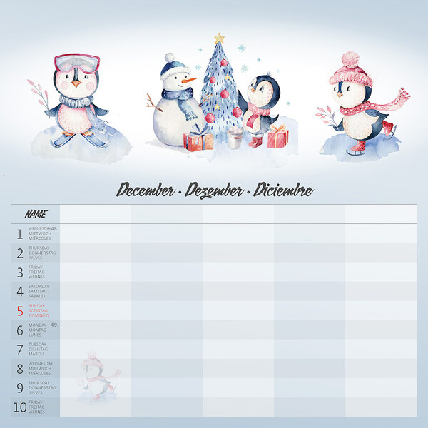 Calendar Family Planner
