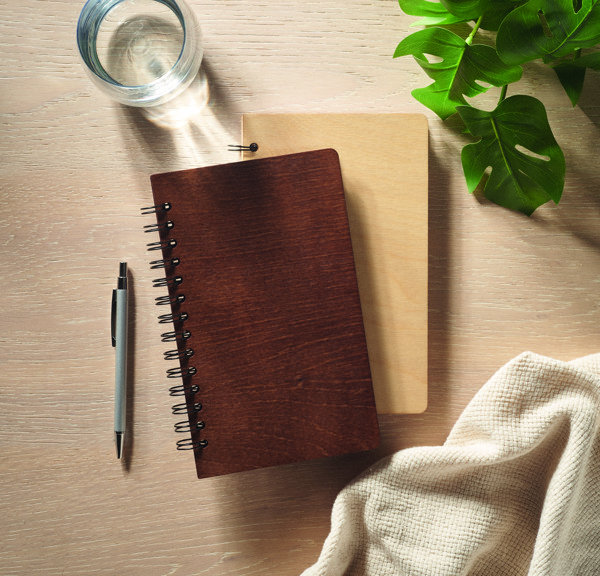 Growbook Savage A5 notebook, 144 pages - Brown