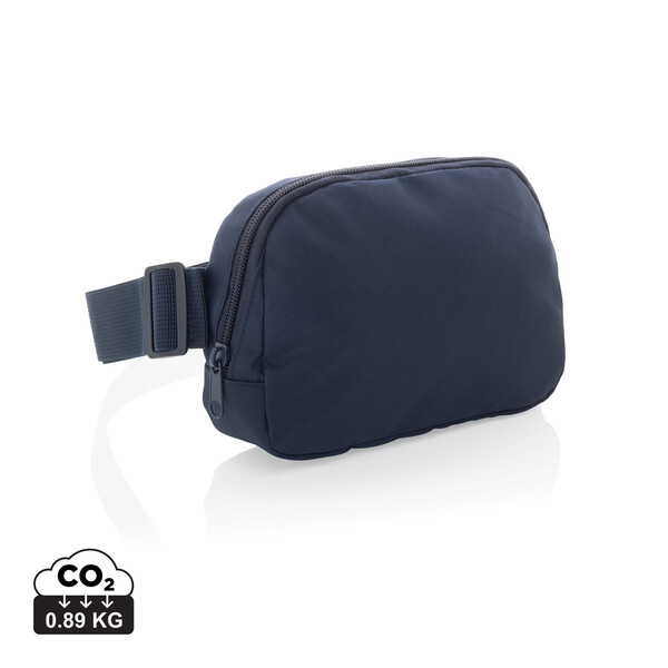 Sac banane / bandoulière en rPET AWARE™ Aero - Bleu Marine