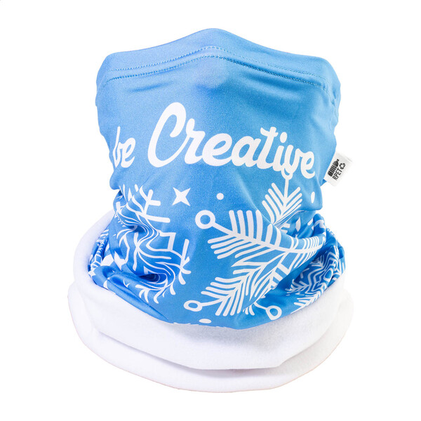Custom Rpet Multiscarf CreaScarf Winter - White