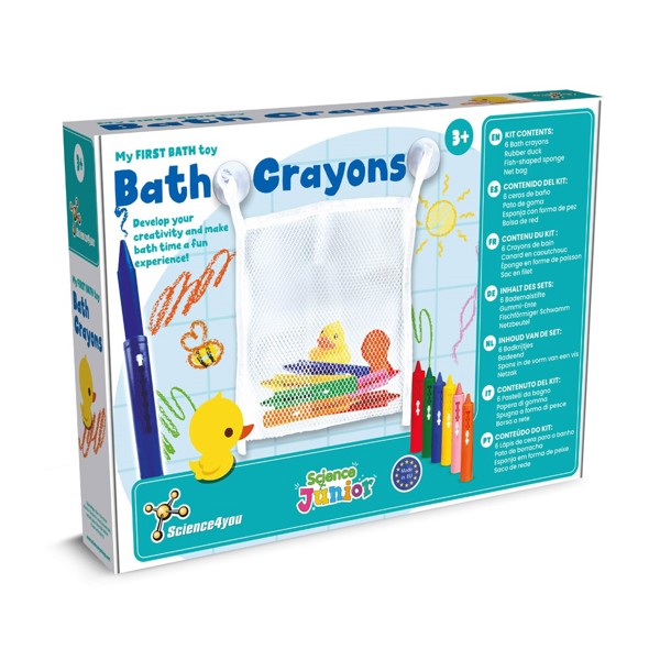 BATH CRAYONS. Vzdělávací hračky pro děti