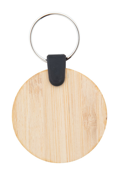 Bamboo Keyring Bambry, Round