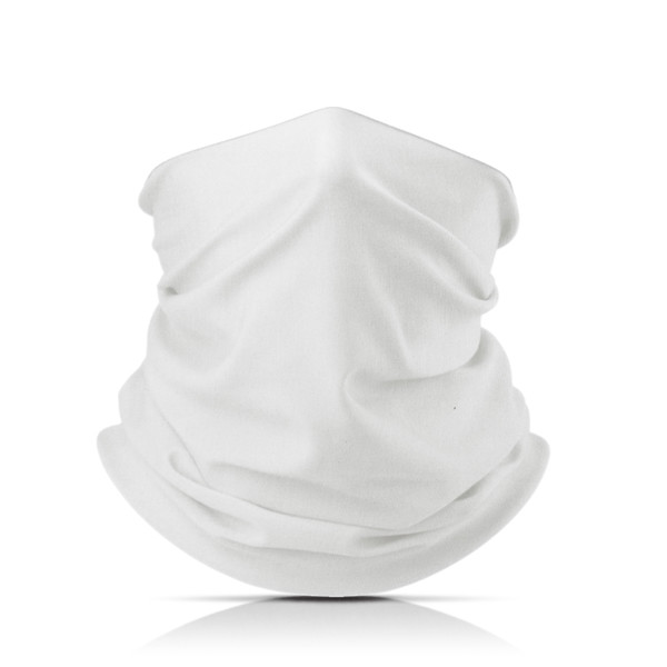 Bandana Polyvalent, Polyester Et Elastane - Blanche