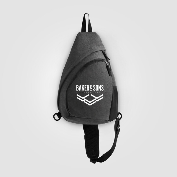 Helsinki rPET Nylon Adjustable Strap Sling Bag - 15 L