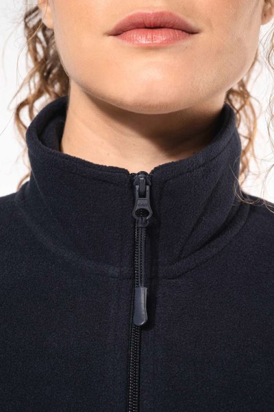 Full Zip Microfleece Jacket - Black / L