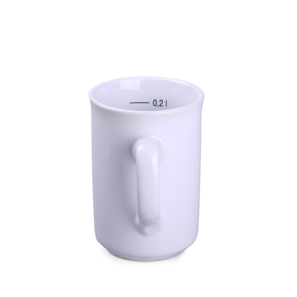 Keramična skodelica Santa Plus, 200 ml - Bela