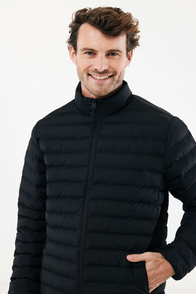 Doudoune homme en polyester recyclé IQONIQ Maiko - Noir / XXXL