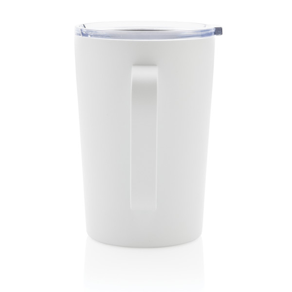 Xd Collection vakuumska skodelica 420 ml, reciklirano jeklo - Bela