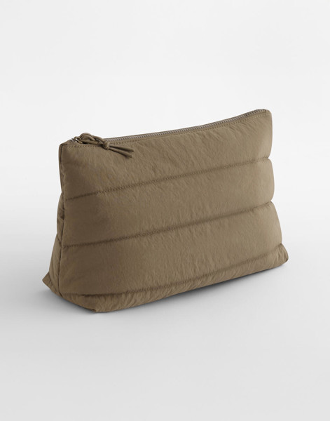 Quilted Accessory Case - Natural Stone / ONE SIZE