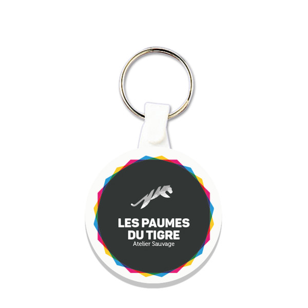 FLEXIBLE PLASTIC KEY-RING