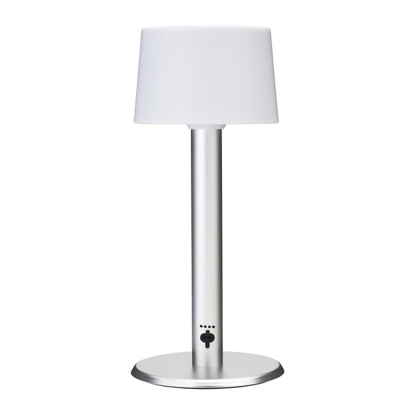 Lampe de table rechargeable AMLINO - argenté