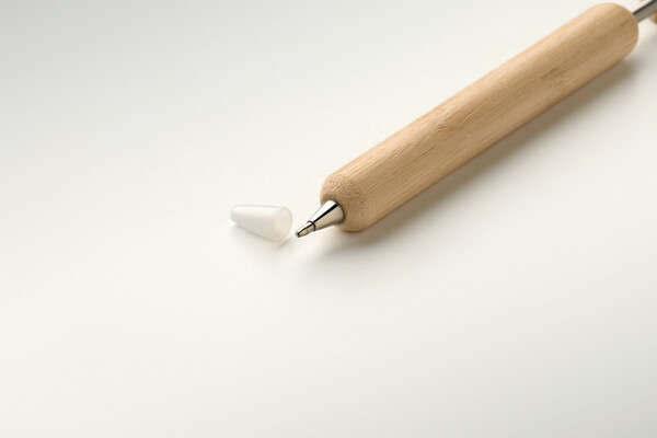 Bamboo Christmas tree ball pen Chrispen