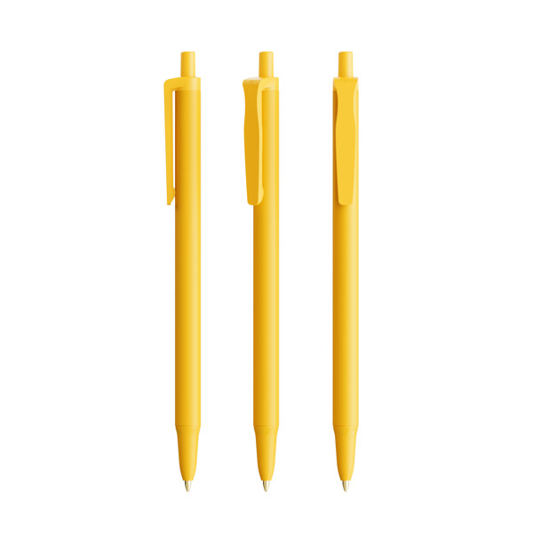 BIC® Clic Stic Balpen - Geel