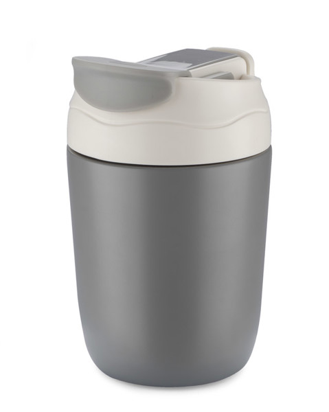 Travel mug DOPPIO 360 ml - grey