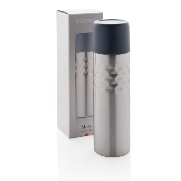 Xd Design Mosa flask, 500ml, stainless steel - Anthracite