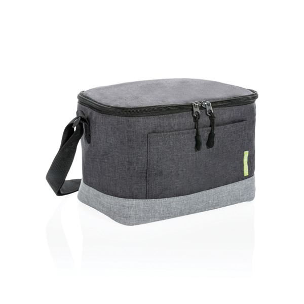 Duo colour RPET cooler bag