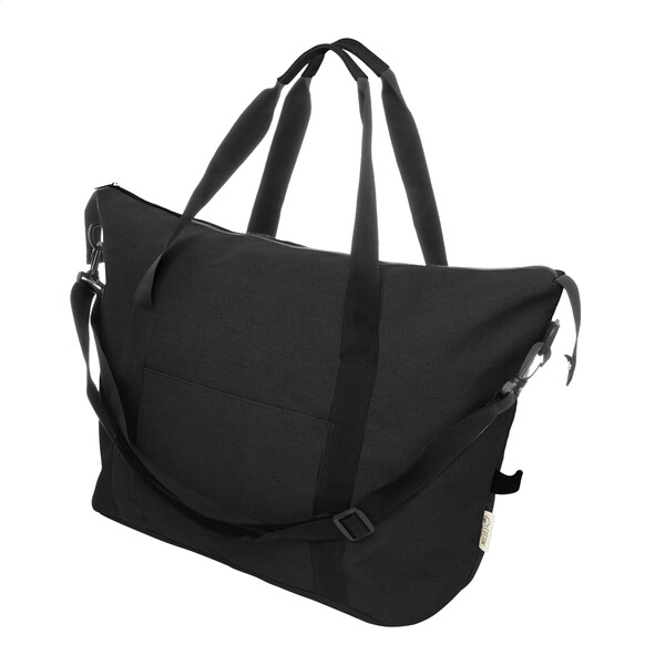 Újrahasznosított Vászon Utazótáska Rebyss Travel - Black