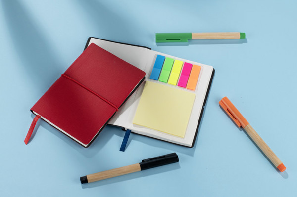 Notebook POSTI A6 - red