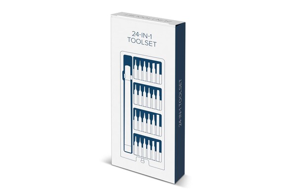 24-in-1 Precision Screwdriver set with organizer