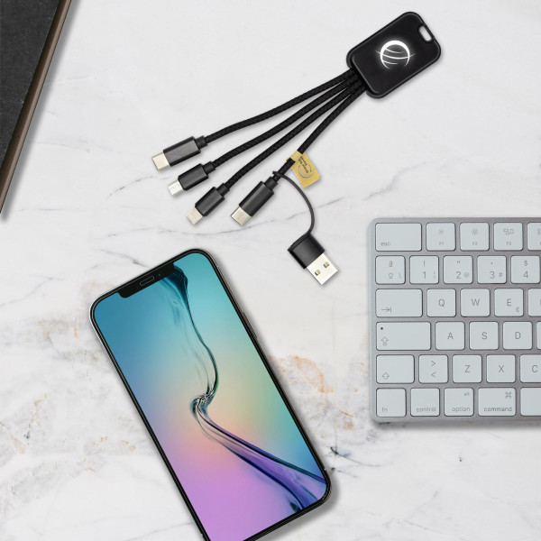 CHISAI - CÂBLE 5 EN 1 - 20W POWER DELIVERY - CHARGE RAPIDE RABS CERTIFIÉ
