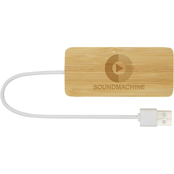 Tapas bamboo USB hub