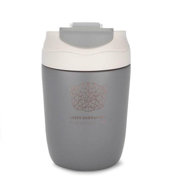 Travel mug DOPPIO 360 ml - grey