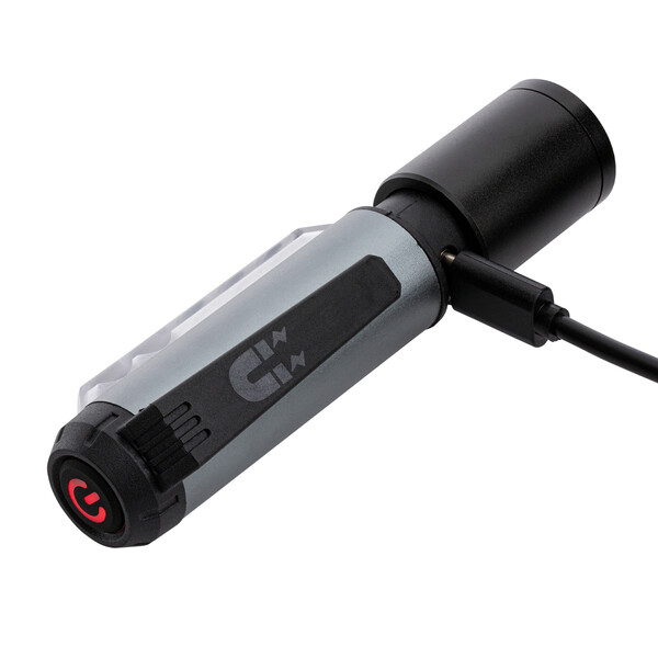 Lampe Frontale Multifonctionnelle Rechargeable SAPPORO - gris foncé