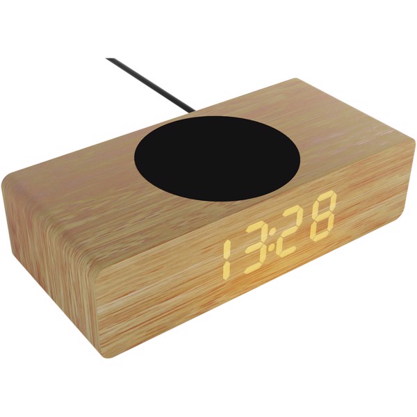 Stazione di ricarica wireless in legno da 10 W SCX.design W30