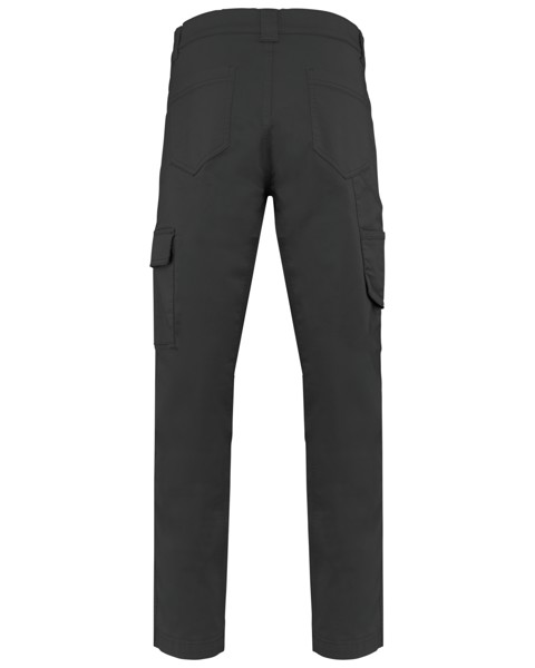 Unisex Cotton Stretch Trousers - Dark Grey / 46