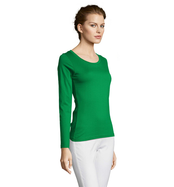 MAJESTIC T-SHIRT SENHORA - VerdeXL