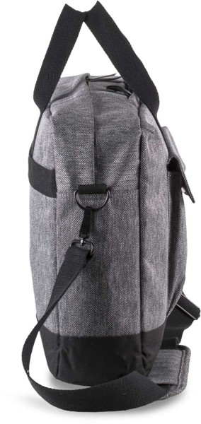 Laptop Bag - Grey Twill / Black