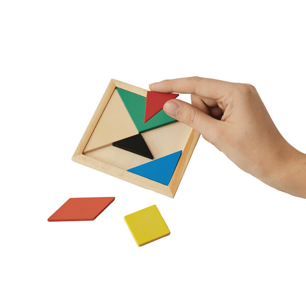 Wooden Puzzle Tangram Base