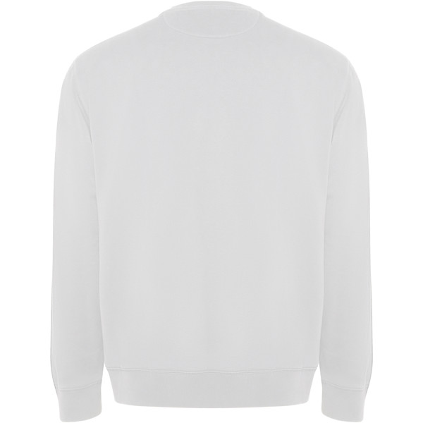 Sweater Batian en coton organique unisexe - Blanc / M