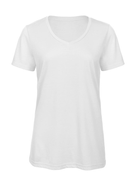 V Triblend / Women T-Shirt - White / L
