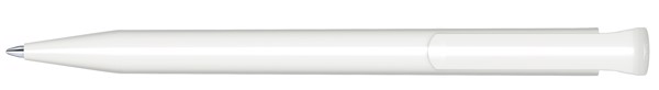 Senator® Super Hit Polished Antibac, Balpen Met Drukmechanisme - Wit
