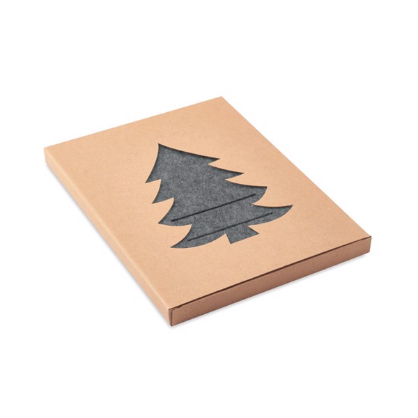 RPET felt cutlery holder set Treesguard - Grey