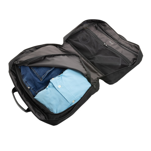 Swiss Peak 2-in-1 laptop backpack, 15.6 inch, recycled