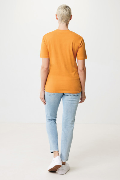 T-shirt en coton recyclé Iqoniq Bryce - Sundial Orange / XXXL