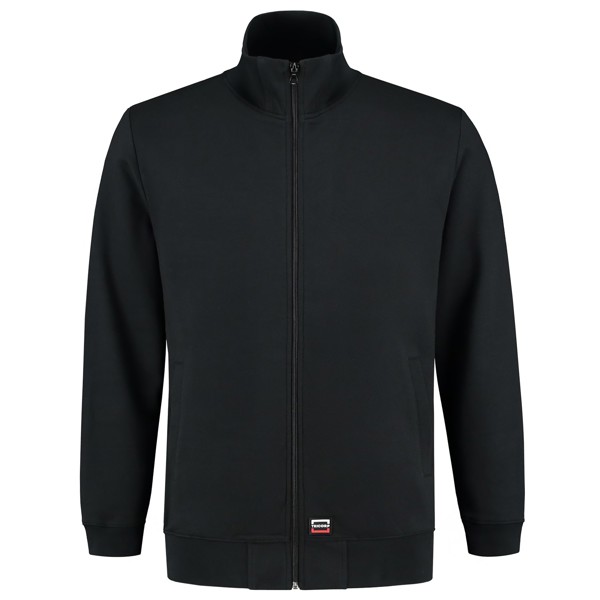 Mikina Unisex Tricorp Sweat Jacket Washable 60 °C - Čierna / 2XL