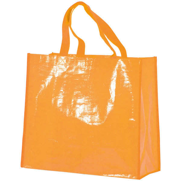 Saco De Compras Em Pp Laminado 120G - Laranja
