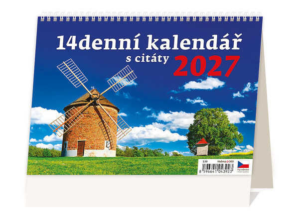 Stolní kalendář Dvoutýdenní s citáty