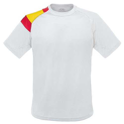 T-SHIRT BANDEIRA EM OMBRO D&F S "GALDANA" -
