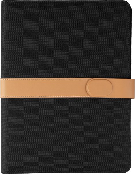Porta documentos rPET dobrável A4 Sven - Black
