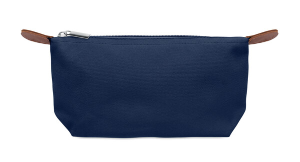 Trousse en 600D RPET Vanity - Bleu