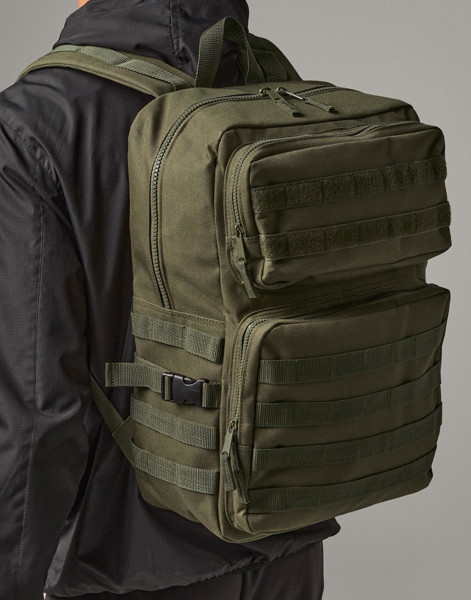Molle Tactical Backpack - Black / ONE SIZE