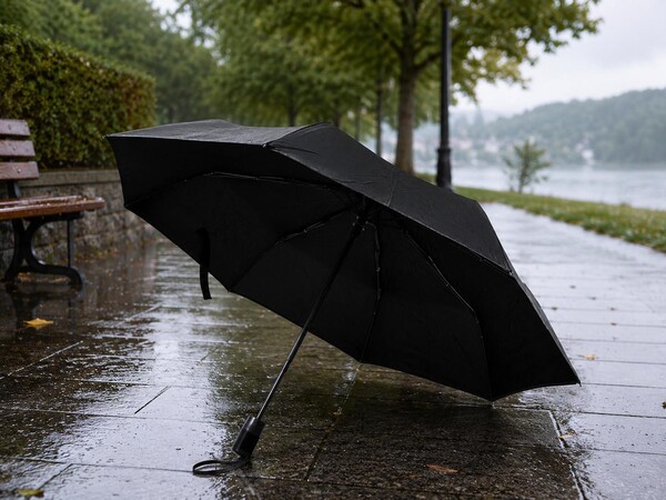 Chapéu de chuva Jamelia - preto