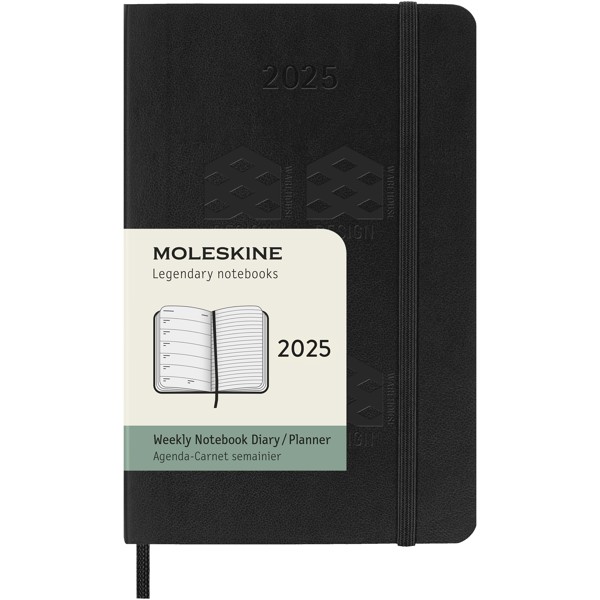 Moleskine soft cover 12 month weekly PK planner